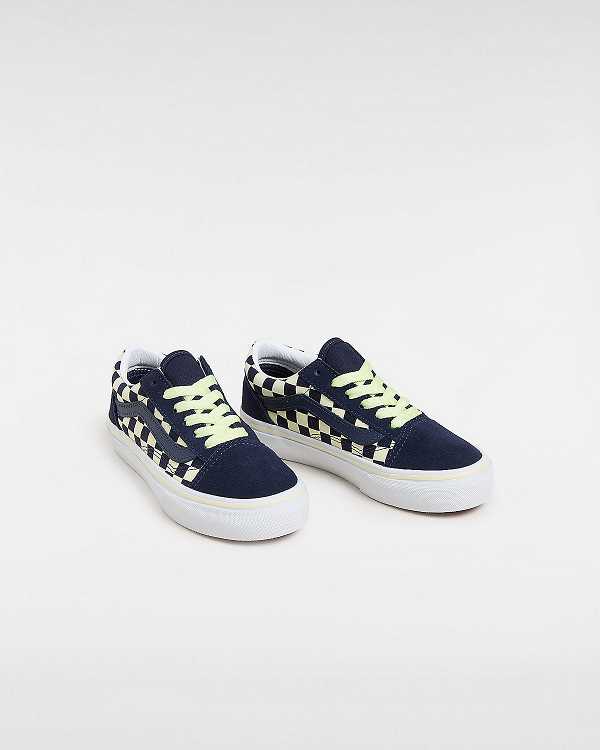 Blue Vans Old Skool (4-8 Years) Kids' Sneakers | VN5760829