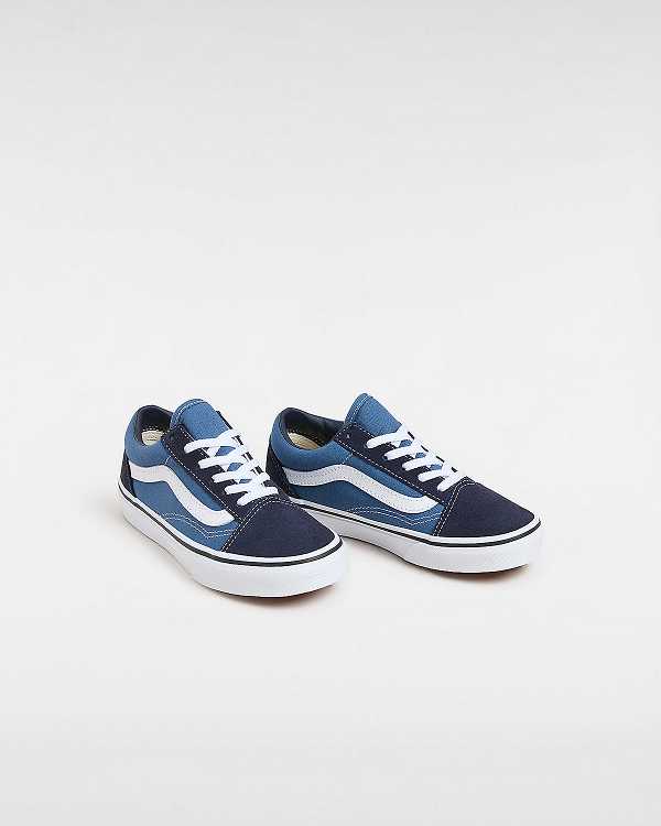 Blue Vans Old Skool (4-8 Years) Kids' Sneakers | VN7986510