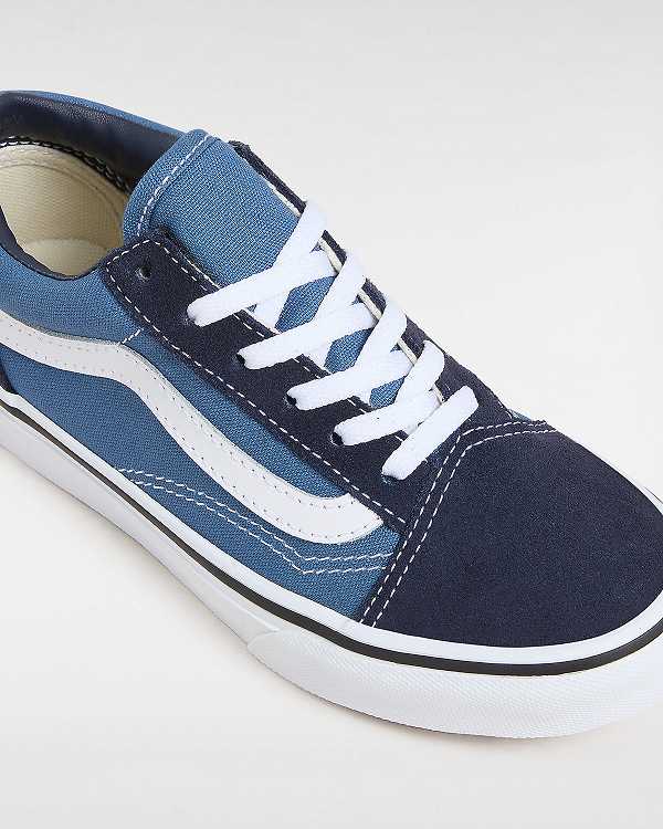 Blue Vans Old Skool (4-8 Years) Kids' Sneakers | VN7986510