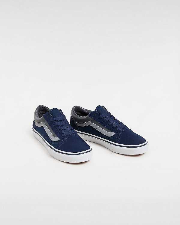 Blue Vans Old Skool (8-14 Years) Kids' Sneakers | VN2175840