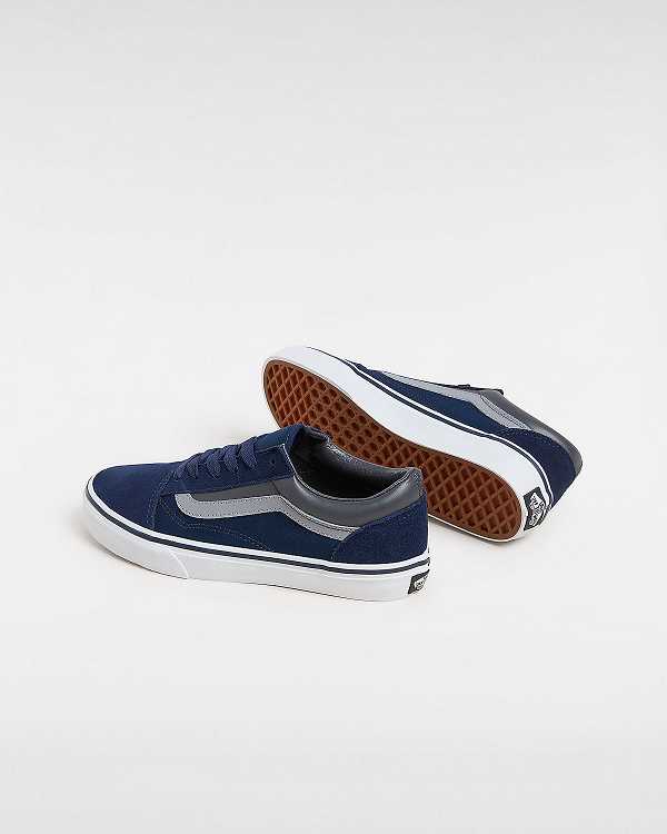 Blue Vans Old Skool (8-14 Years) Kids' Sneakers | VN2175840