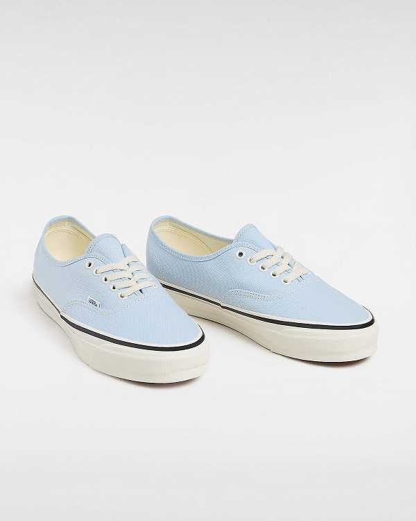 Blue Vans Premium Authentic 44 Duck Men Canvas Shoes | VN4631257