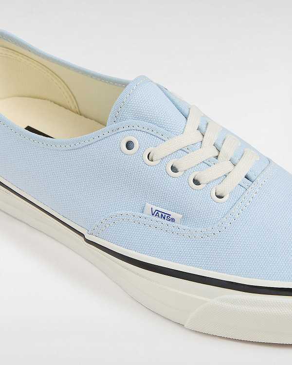 Blue Vans Premium Authentic 44 Duck Men Canvas Shoes | VN4631257