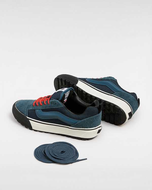 Blue Vans Premium Knu Skool MTE-1 Women Sneakers | VN1749208