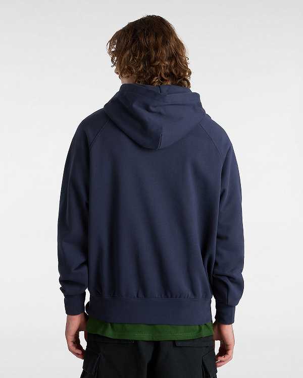 Blue Vans Premium Men Hoodie | VN4571032