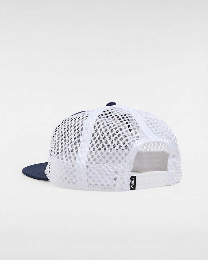 Blue Vans Retro Unstructured Unisex Hats | VN1057392