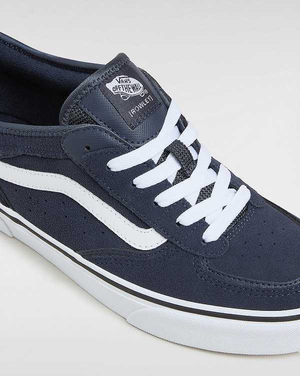 Blue Vans Rowley Classic Men Sneakers | VN4057829