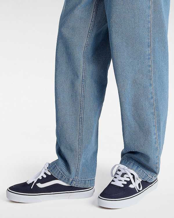 Blue Vans Rowley Classic Men Sneakers | VN4057829