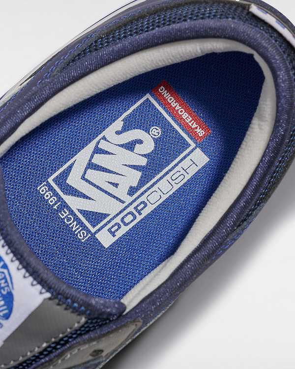 Blue Vans Rowley Men Skate Shoes | VN0618593