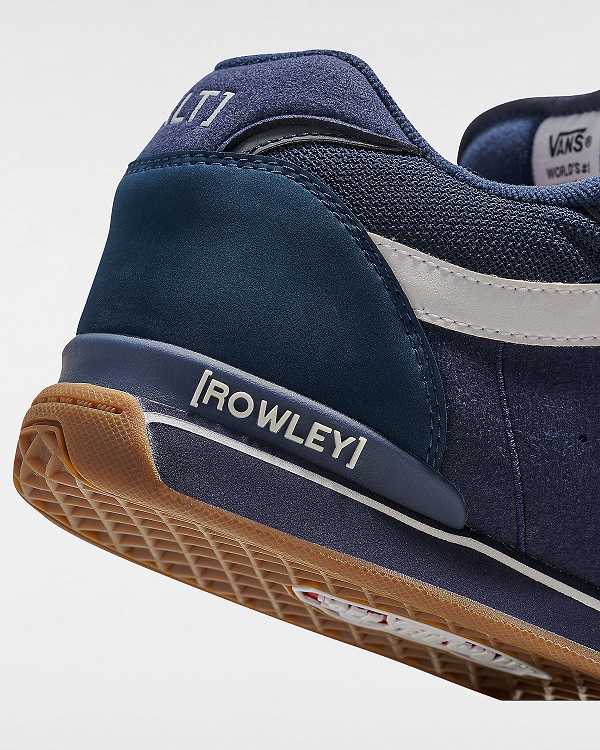 Blue Vans Rowley XLT Women Skate Shoes | VN1506982