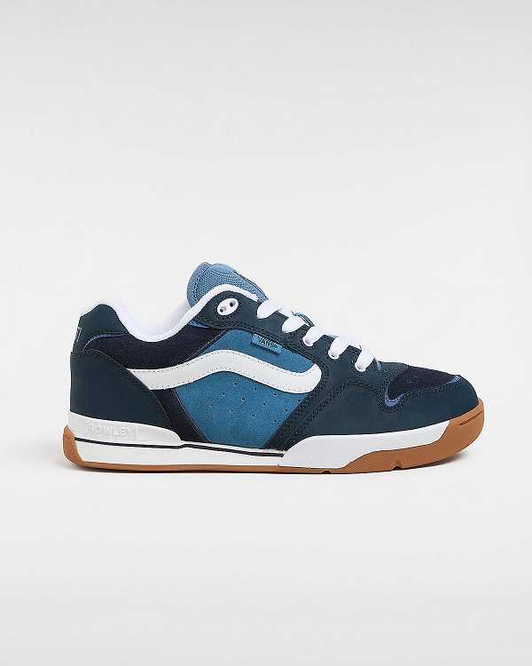 Blue Vans Rowley XLT Women Skate Shoes | VN8574219