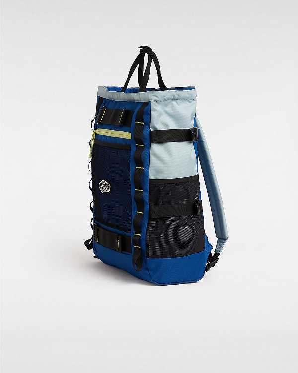 Blue Vans Sherwin Unisex Backpacks | VN7046235