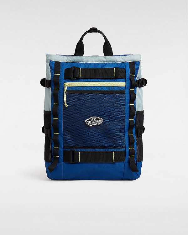 Blue Vans Sherwin Unisex Backpacks | VN7046235