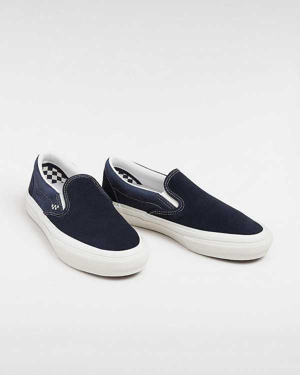 Blue Vans Skate Women Slip On Shoes | VN9831647