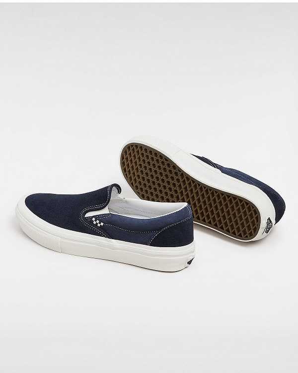 Blue Vans Skate Women Slip On Shoes | VN9831647