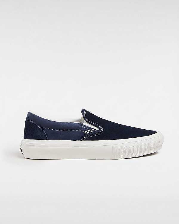 Blue Vans Skate Women Slip On Shoes | VN9831647