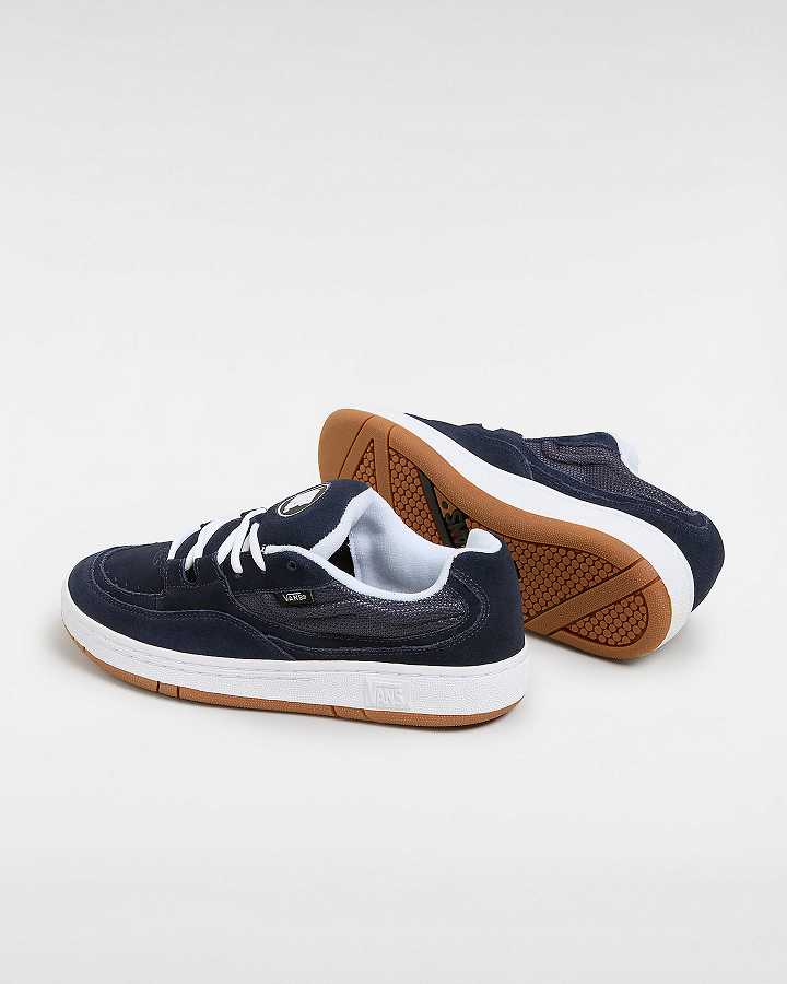 Blue Vans Speed LS Men Skate Shoes | VN2346870