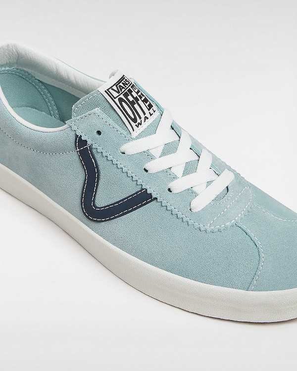 Blue Vans Sport Low Suede Men Sneakers | VN3968170