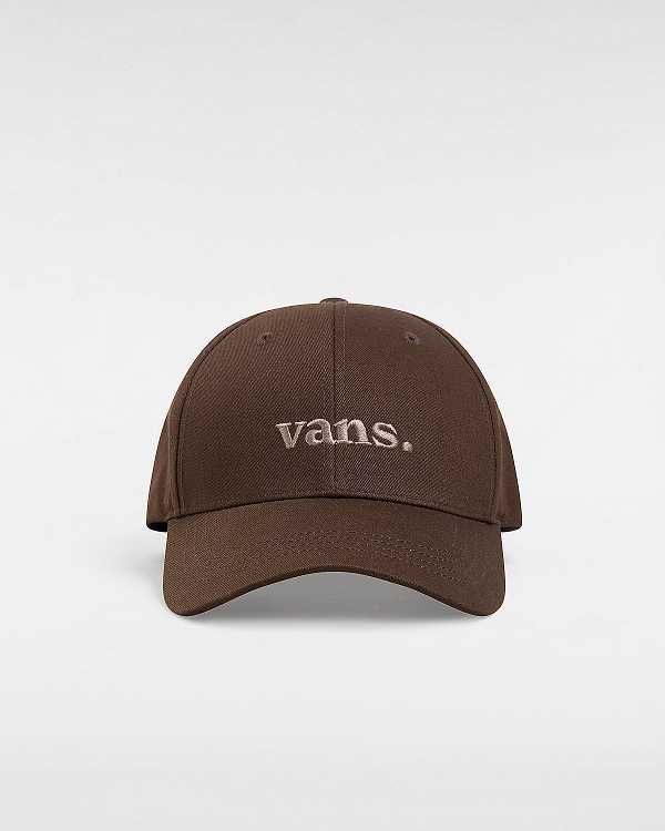 Brown Vans 66 Structured Jockey Unisex Hats | VN9638702