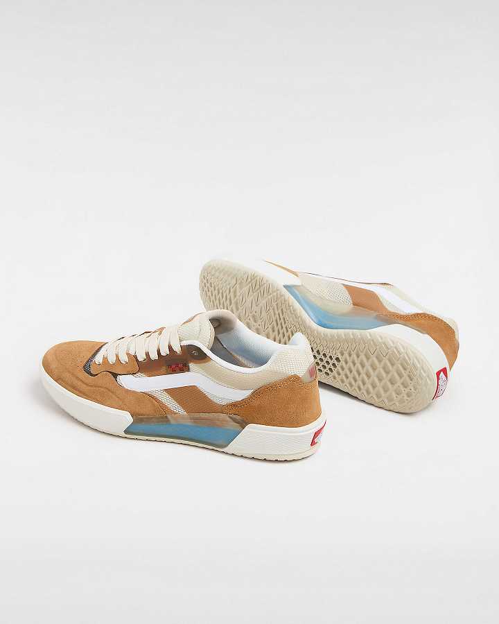 Brown Vans AVE 2.0 Men Skate Shoes | VN3856127