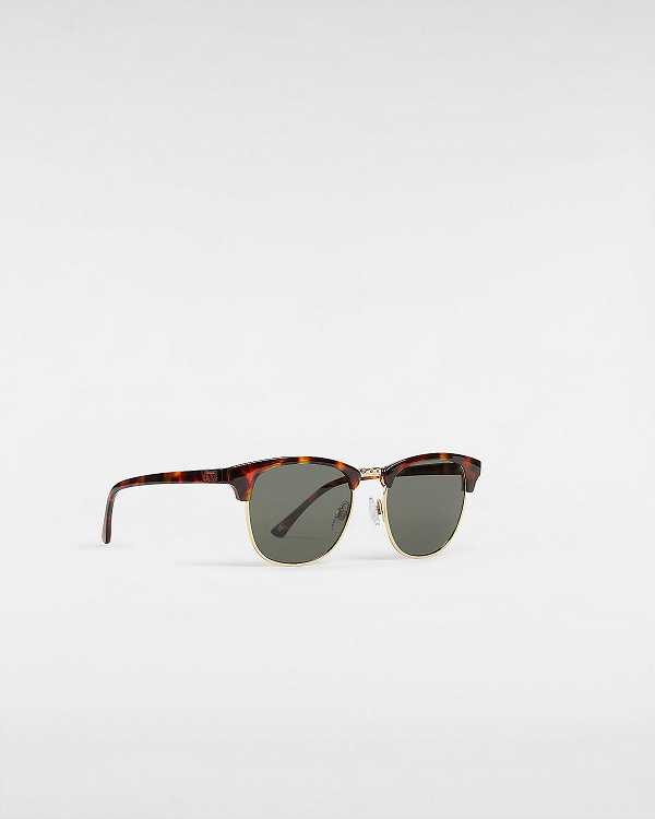 Brown Vans Dunville Unisex Sunglasses | VN2405693