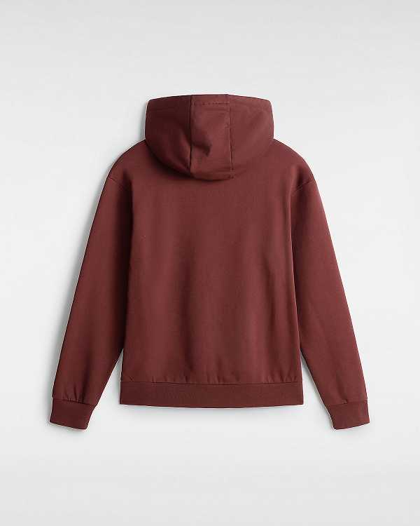 Brown Vans Essential Relaxed Men Hoodie | VN0458793