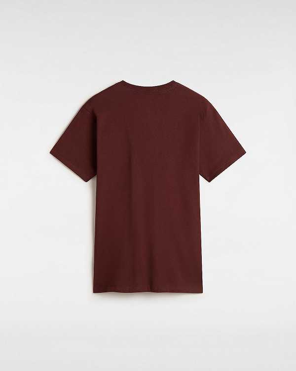 Brown Vans Extra Strength Men T Shirts | VN5480132