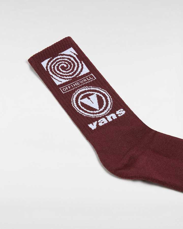 Brown Vans Faster Crew (1 pair) Unisex Socks | VN6735824