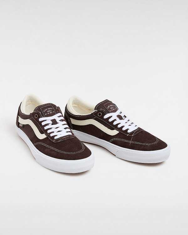 Brown Vans Gilbert Crockett Men Skate Shoes | VN5432907