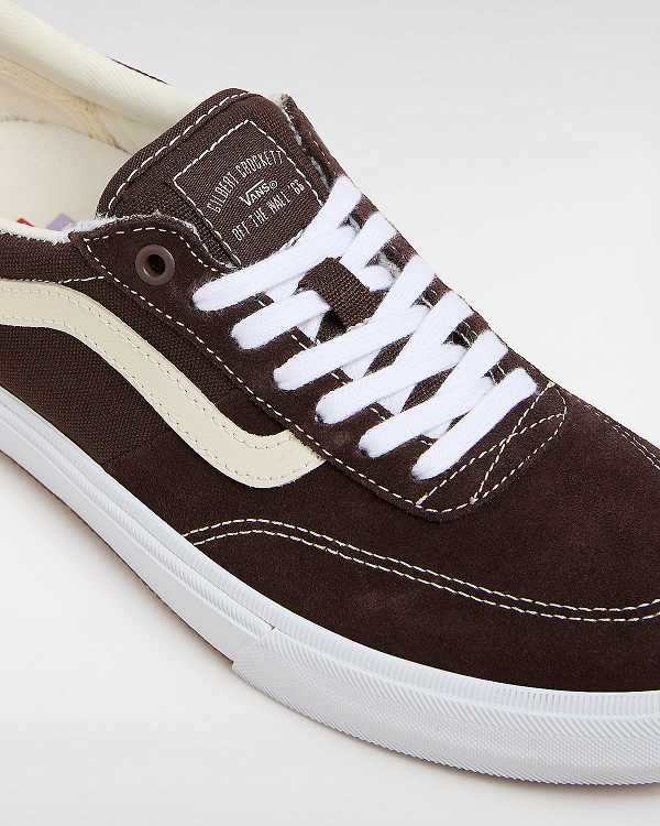 Brown Vans Gilbert Crockett Men Skate Shoes | VN5432907