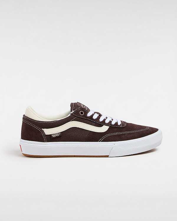 Brown Vans Gilbert Crockett Men Skate Shoes | VN5432907