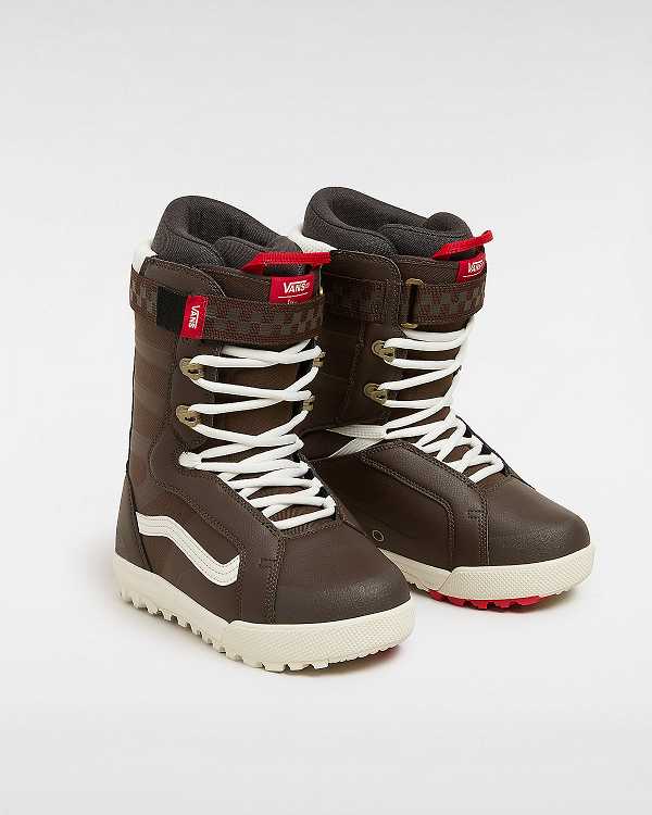 Brown Vans Hi-Standard Pro X Jill Perkins MTE Women Snowboard Boots | VN3186504