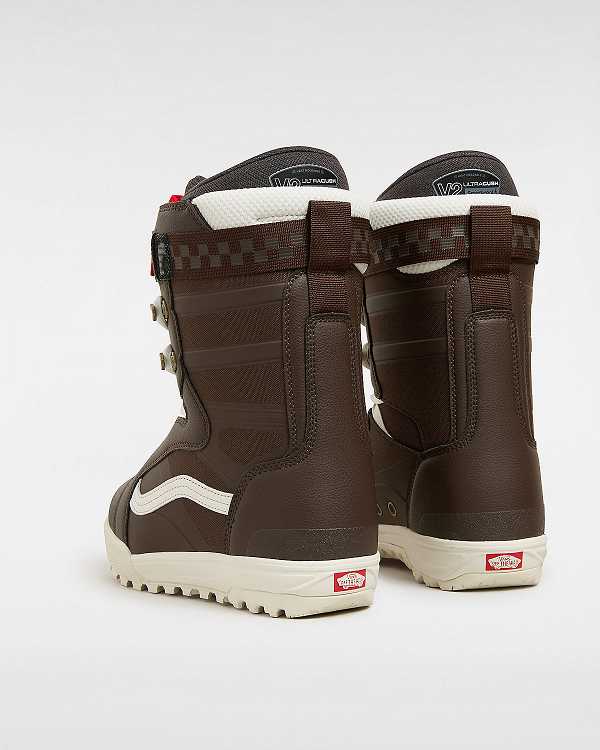 Brown Vans Hi-Standard Pro X Jill Perkins MTE Women Snowboard Boots | VN3186504