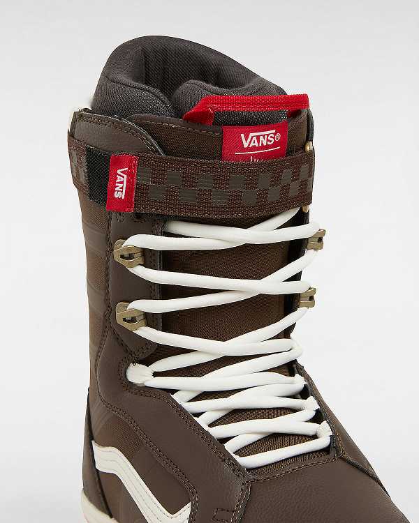 Brown Vans Hi-Standard Pro X Jill Perkins MTE Women Snowboard Boots | VN3186504