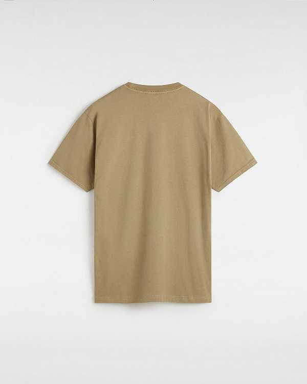 Brown Vans Ignitions Men T Shirts | VN8126435