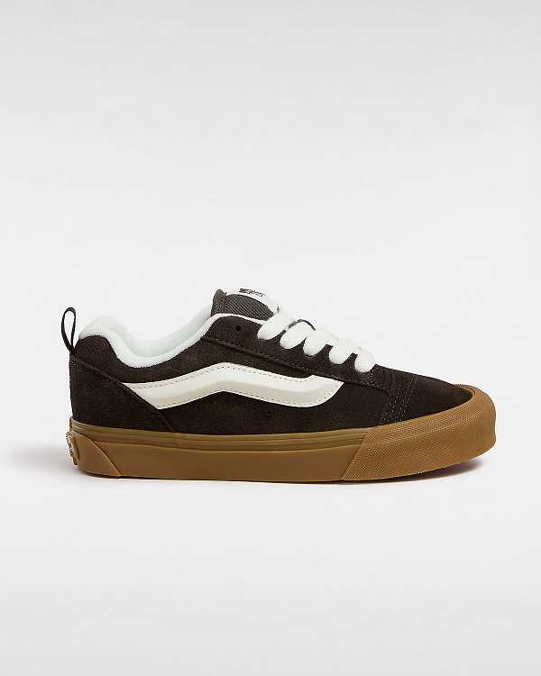 Brown Vans Knu Skool Women Sneakers | VN9230851