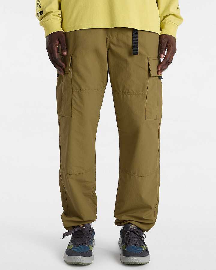 Brown Vans MTE Service Cargo Loose Tapered Men Pants | VN4718302