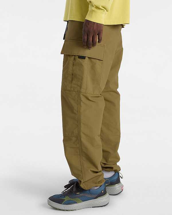 Brown Vans MTE Service Cargo Loose Tapered Men Pants | VN4718302