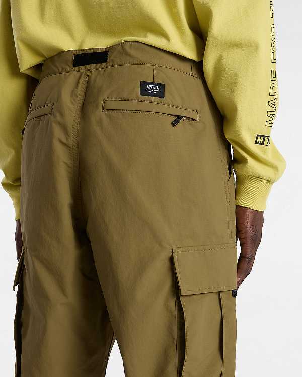 Brown Vans MTE Service Cargo Loose Tapered Men Pants | VN4718302