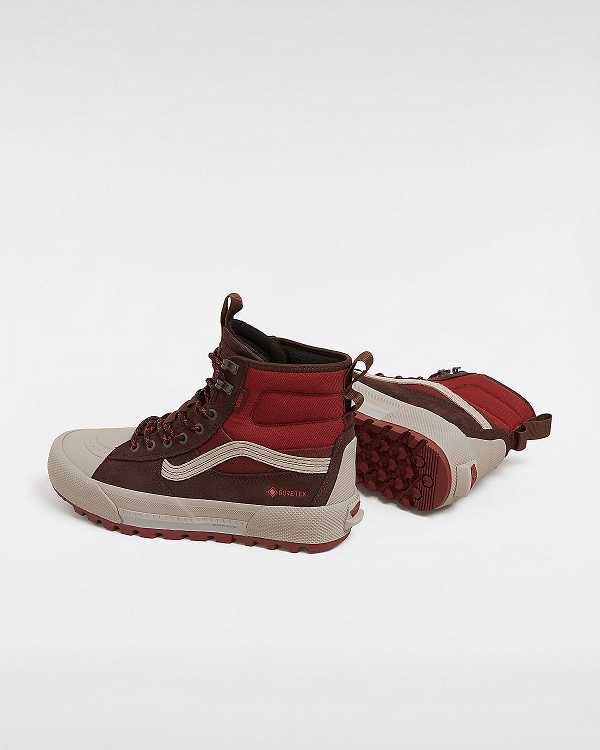 Brown Vans MTE Sk8-Hi Men Gore-tex Shoes | VN2419605