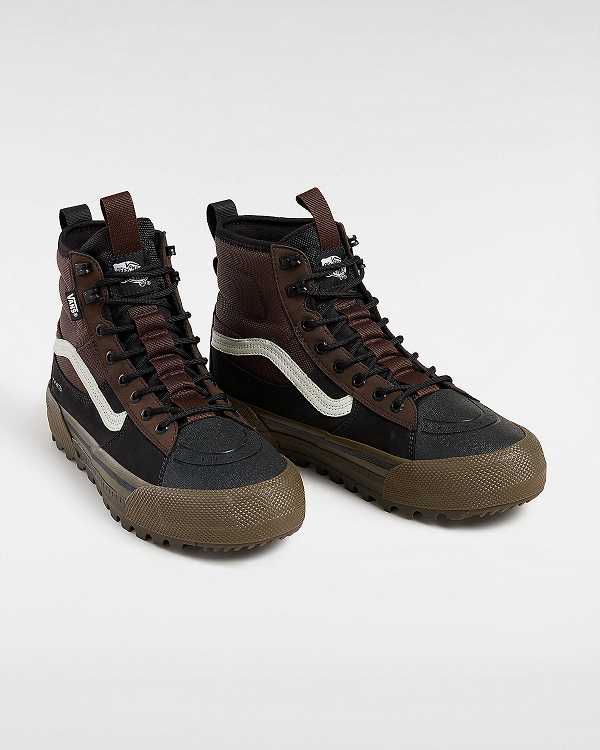 Brown Vans MTE Sk8-Hi Men Gore-tex Shoes | VN0957648