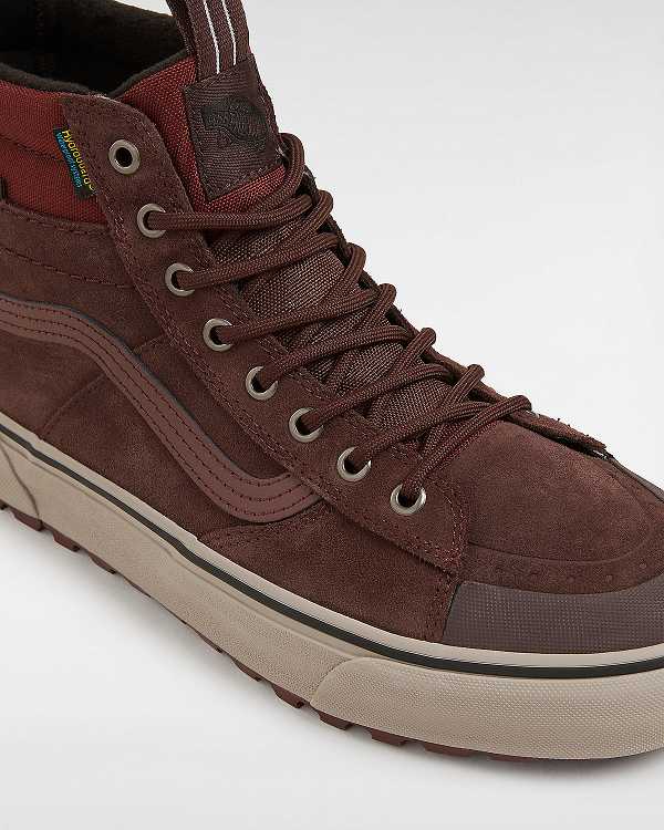 Brown Vans MTE Sk8-Hi Men Waterproof Shoes | VN3180645