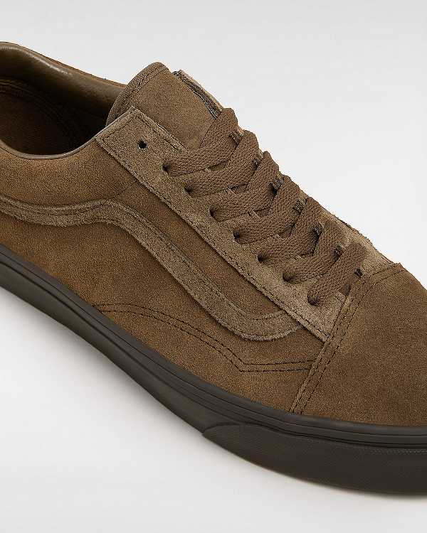 Brown Vans Old Skool Men Sneakers | VN7352094