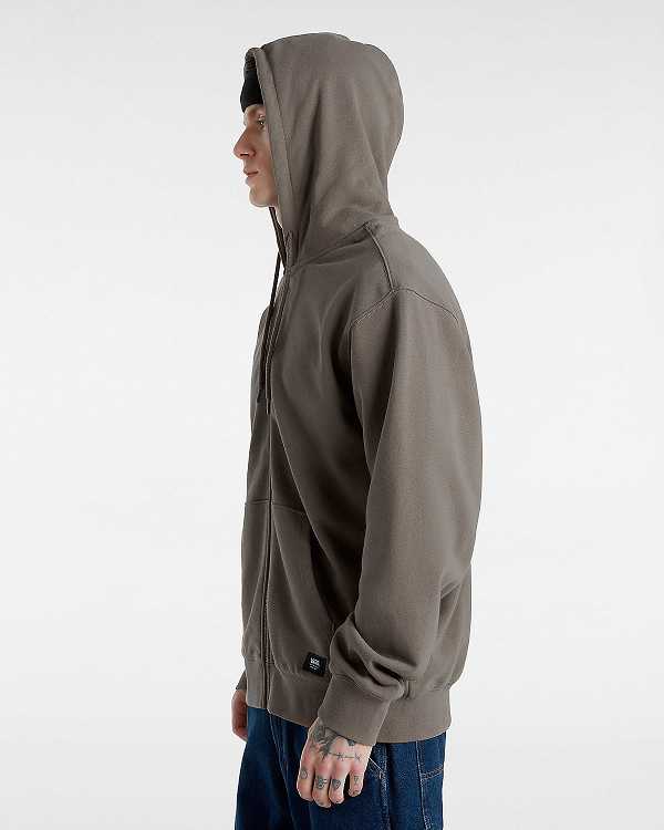 Brown Vans Original Standards Loose Men Hoodie | VN8146739