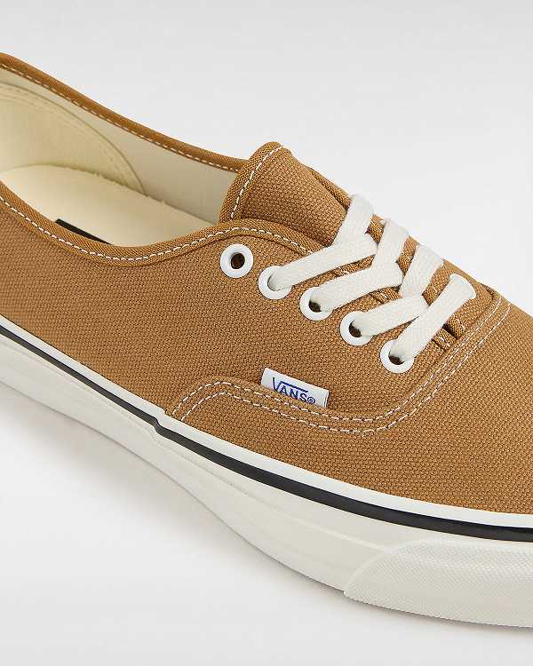 Brown Vans Premium Authentic 44 Duck Men Canvas Shoes | VN6907845