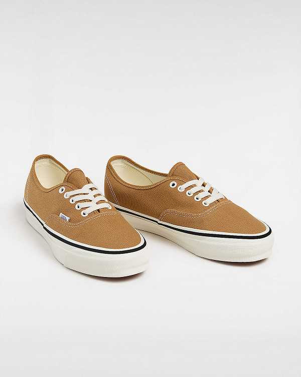 Brown Vans Premium Authentic 44 Duck Women Canvas Shoes | VN3167809