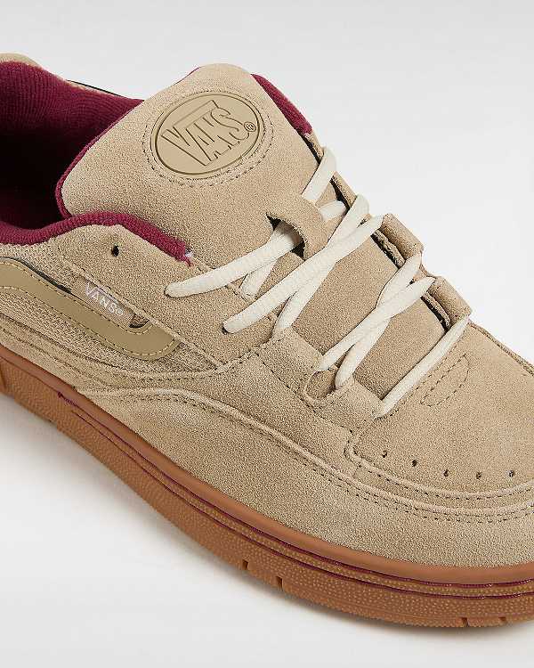 Brown Vans Speed Men Skate Shoes | VN0715329