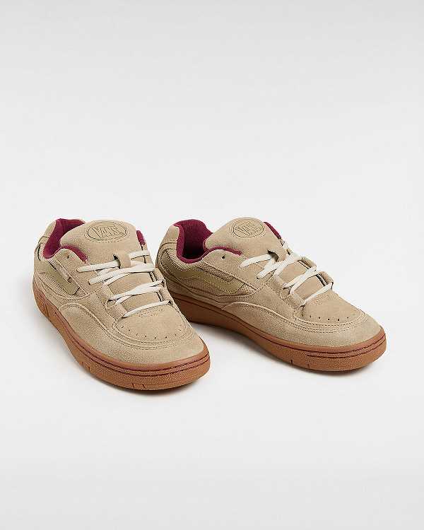 Brown Vans Speed Women Skate Shoes | VN4125893