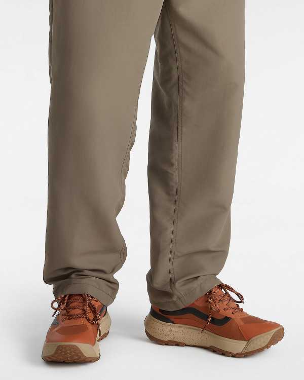 Brown / Orange Vans MTE Crosspath Mid Men Sneakers | VN9028345