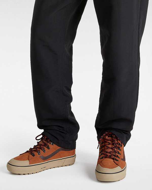 Brown / Orange Vans MTE Sk8-Hi DR Men Waterproof Shoes | VN5289360